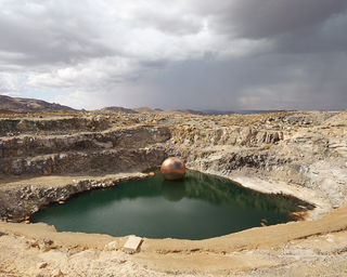 Illustration for article titled What All the Metal From a Single Mine Would Look Like As a Giant Orb